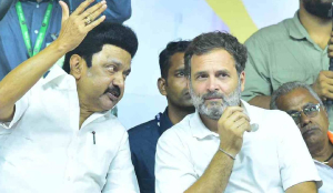 DMK slams Rahul Gandhi as “Politically Immature,” calls him “Big Joke” in sharp editorial attack