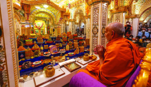 Does God dwell in the temple?