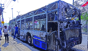 DTC bus mows down 2 in Nangloi