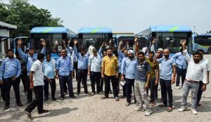 DTC drivers' strike enters second day, commuters face difficulties