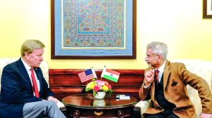 EAM holds talks with US delegation