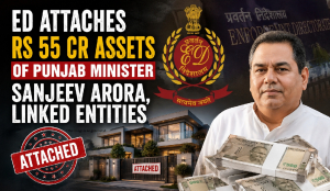 ED attaches Rs 55 cr assets of Punjab minister Sanjeev Arora, linked entities