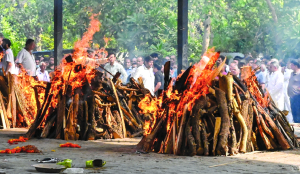 Eight pyres, one broken family