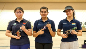 Esha strikes gold, Manu claims bronze in women's 25m pistol at ISSF World Cup