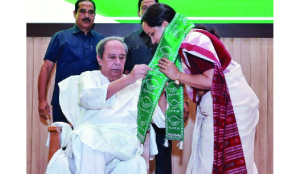Ex-bureaucrat Sujata Karthikeyan joins BJD, inducted by Patnaik