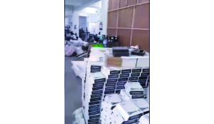 Fake mobile accessories racket busted