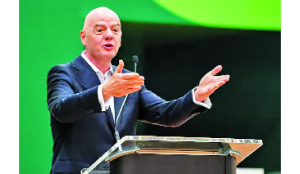 FIFA chief Infantino receives support from six Arab federations