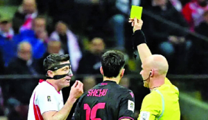 FIFA enacts new World Cup rule on yellow cards