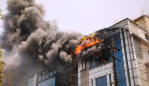 Fire breaks out at electronic chip factory in Noida, 2 firefighters killed, 3 injured
