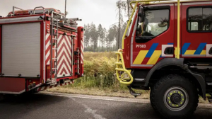 Firefighters battle massive Belgian wildfire, forcing hundreds to evacuate