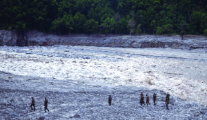 First images show devastation from flash floods at Tibet-Nepal border