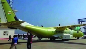 First made-in-India C-295 aircraft rolled out from Vadodara Tata-Airbus facility