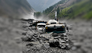 Flash floods in Jammu & Kashmir bury machinery at Kwar Hydroelectric Project, blocks Highway