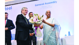 FM urges steel producers to focus on decarbonisation