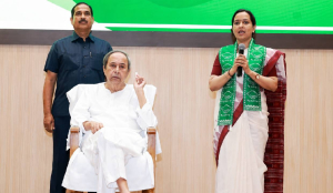 Former IAS officer Sujata Rout Karthikeyan joins BJD