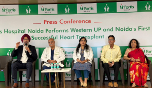 Fortis Noida’s first heart transplant gives a 56-year-old man a new lease on life