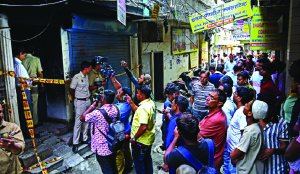 Four arrested for allegedly setting off fatal Govindpuri fire