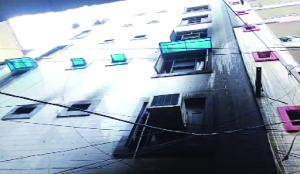 Four injured as they jump from first floor of building after it catches fire in Gokal Puri