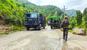 Four killed in suspected LoC blast in J&K