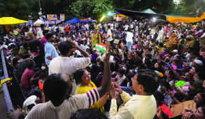 Frustration breeds agitation