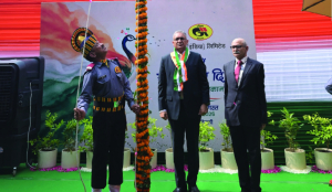 GAIL CMD Deepak Gupta hoists National Flag at corporate office