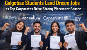 Galgotias students land dream jobs as top corporates drive strong placement season