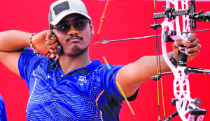 Ganesh wins bronze in men’s individual compound archery