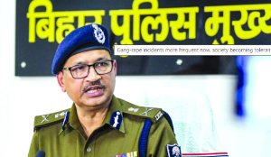 Gang-rape incidents driven by social tolerance: Bihar DGP