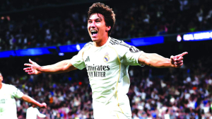 García impresses with hat trick for Real Madrid