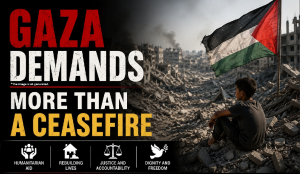 Gaza demands more than a ceasefire