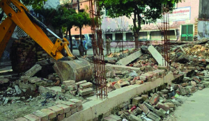 GDA demolishes illegal colony, structures in Modinagar