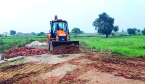 GDA demolishes illegal Colony being developed in enforcement Zone-02