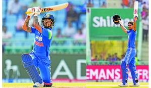 Gill, Kishan star as India outclass Afghanistan