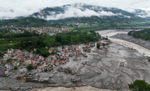 Glacial collapse in Tibet triggers floods, leaves 558 missing near Nepal border