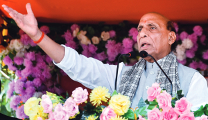 God knows how many parts Pak will split into: Rajnath on Kolkata threat