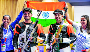 Gold awaited but shooters deliver silver for India at Asiad
