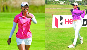 Golfer Pranavi Urs takes sole lead in pursuit of Asian Games gold