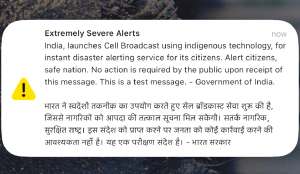Govt’s new disaster warning system takes citizens by surprise