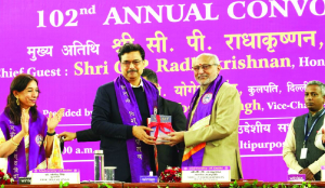 Graduates are architects of Viksit Bharat: Vice President