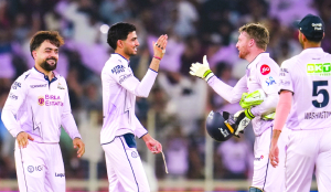 GT climbs to top spot in IPL points table
