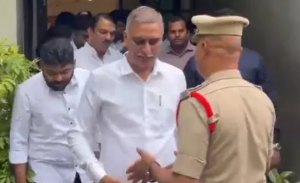 Harish Rao placed under house arrest ahead of Warangal visit, BRS backs student protest