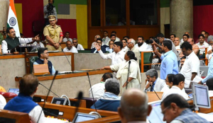 Haryana House adjourned twice after Congress MLAs protest treatment at Assembly gate