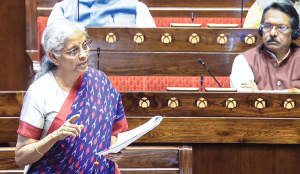 Health insurance for all by 2033: FM Sitharaman