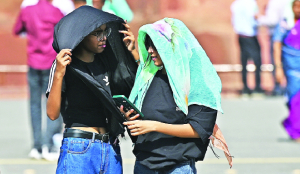 Heat persists at 41.3°C; IMD predicts rain, gusty winds ahead