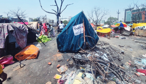 Heat-resistant shelters replaces plastic sheets after devastating Lucknow slum fire