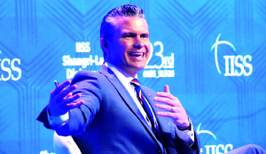 Hegseth reassures Pacific allies, eases China threat talk