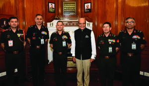High Commissioner-designate Dinesh Trivedi holds talks with Army Chief