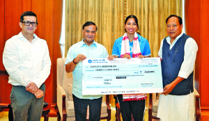 Himanta felicitates CWG silver medallist Lovlina