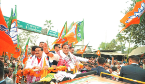 Himanta launches BJP’s Jan Ashirwad Yatra ahead of polls