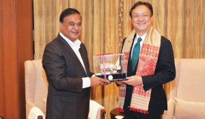 Himanta meets Japanese minister and envoy in Guwahati